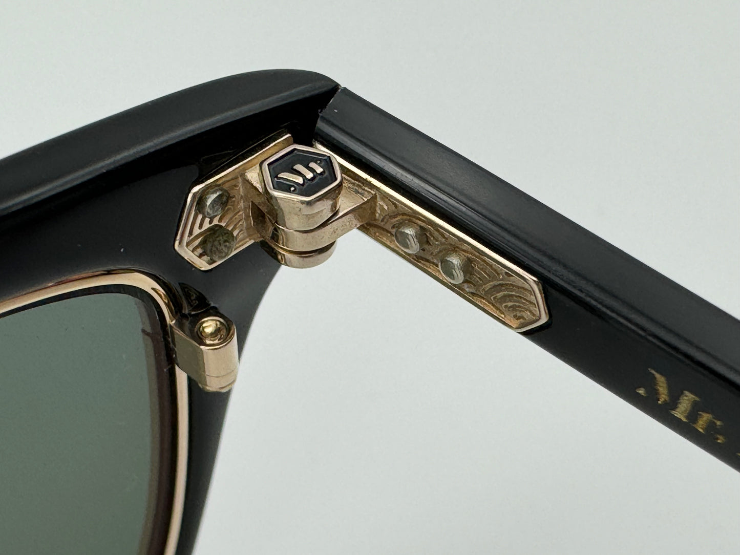 Mr. Leight Runyon 51mm SL Black / G15 Titanium Acetate NEW JAPAN