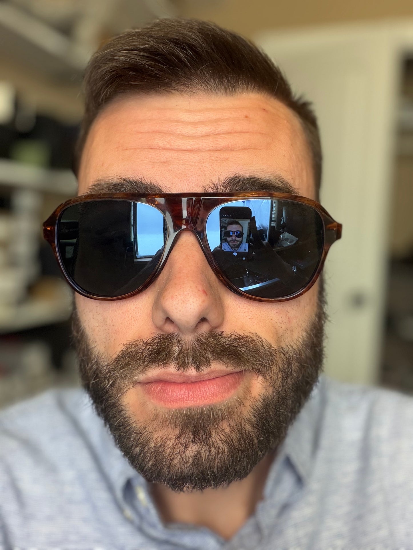 Oliver Peoples Paul Newman 57mm Dark Amber Smoke Acetate Regal Blue Crystal OV 5581 Japan NEW