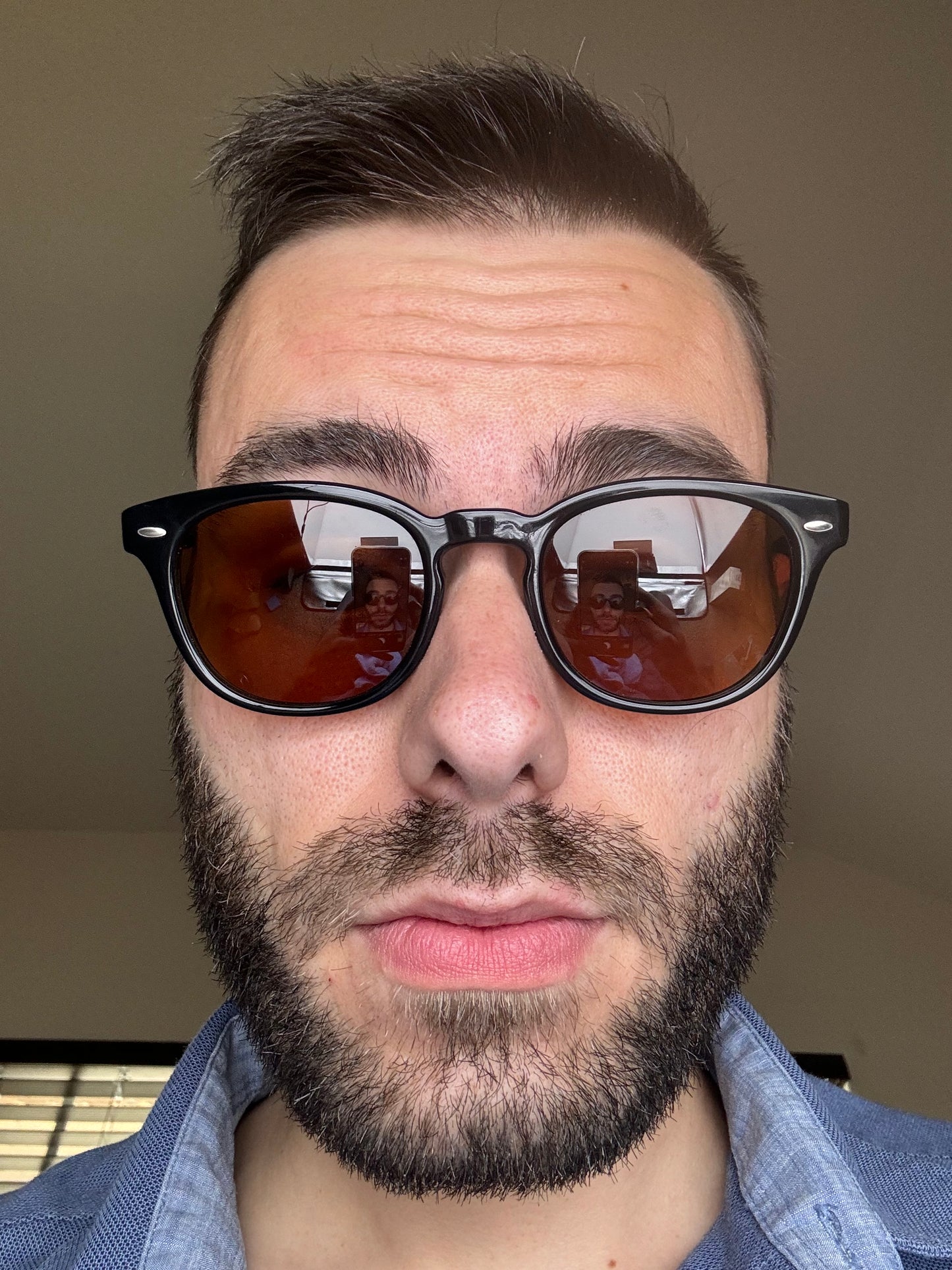 Oliver Peoples Sheldrake Sun Limited Edition 49mm Black / Cognac 1 of 100 pieces Preowned