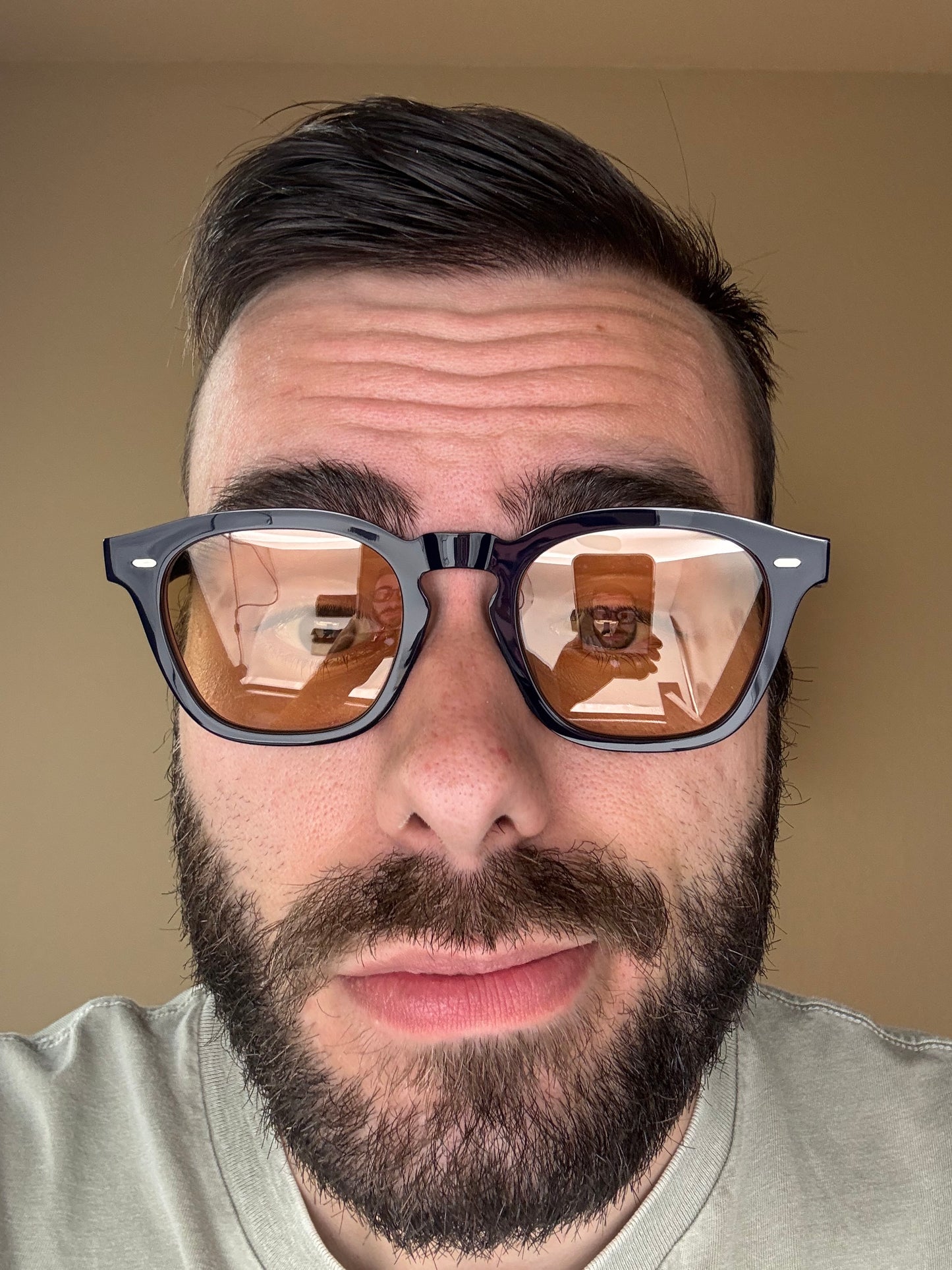 Oliver Peoples N.03 49mm Hamada Indigo / Dusk Beach 0nly collection NEW