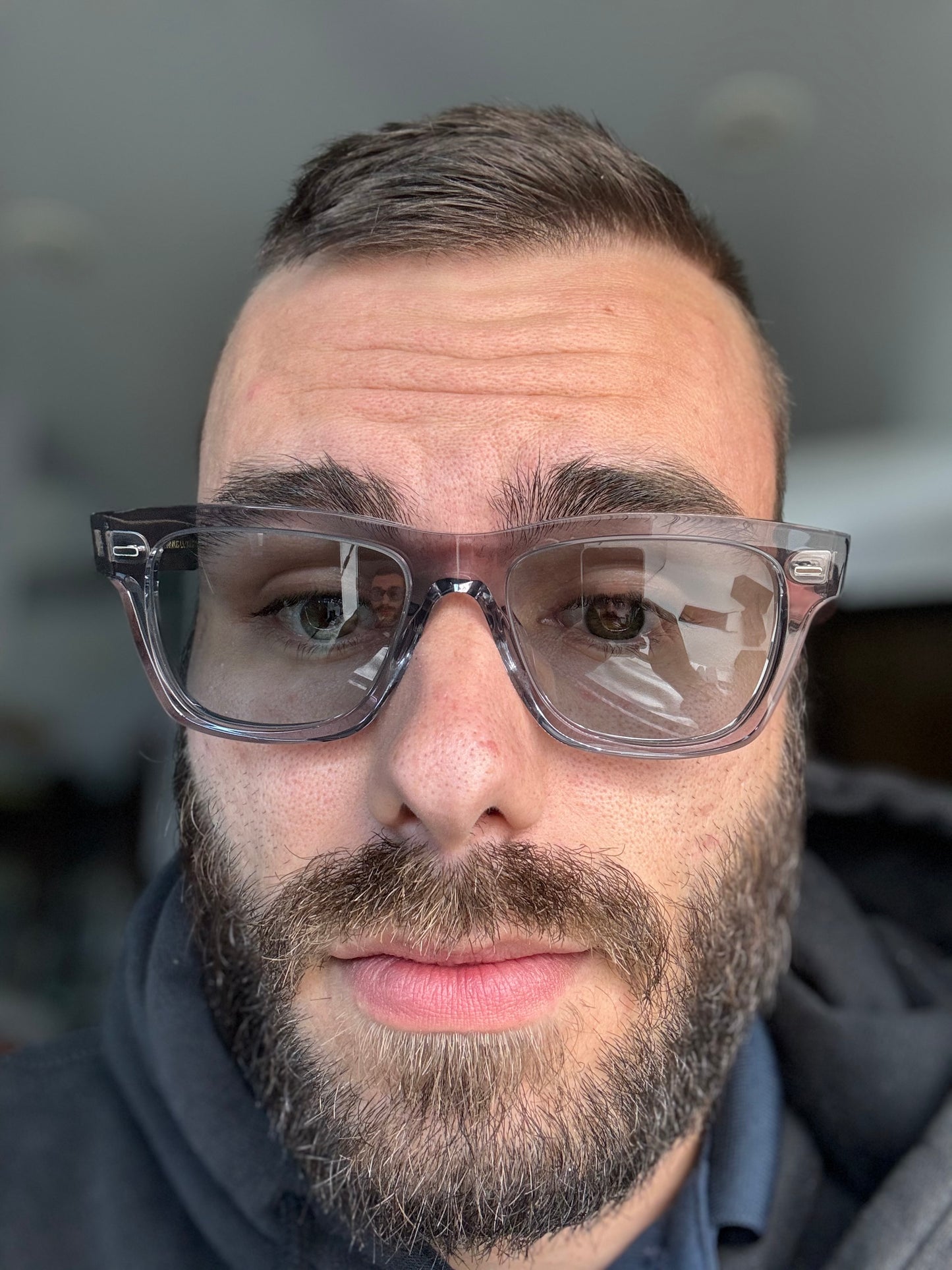 Oliver Peoples Oliver Sun F 52mm OV 5393 S Workman Gray / Gray Wash 1132R5 Japan NEW