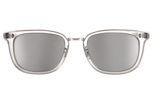 Oliver Peoples Kettner 52mm OV 5339 S Gray / Gray Goldtone Glass Lens 113239 Preowned