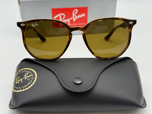 Ray Ban RB 4306 54mm 710 / 73 Polished Light Havana / B 15 Brown factory defect