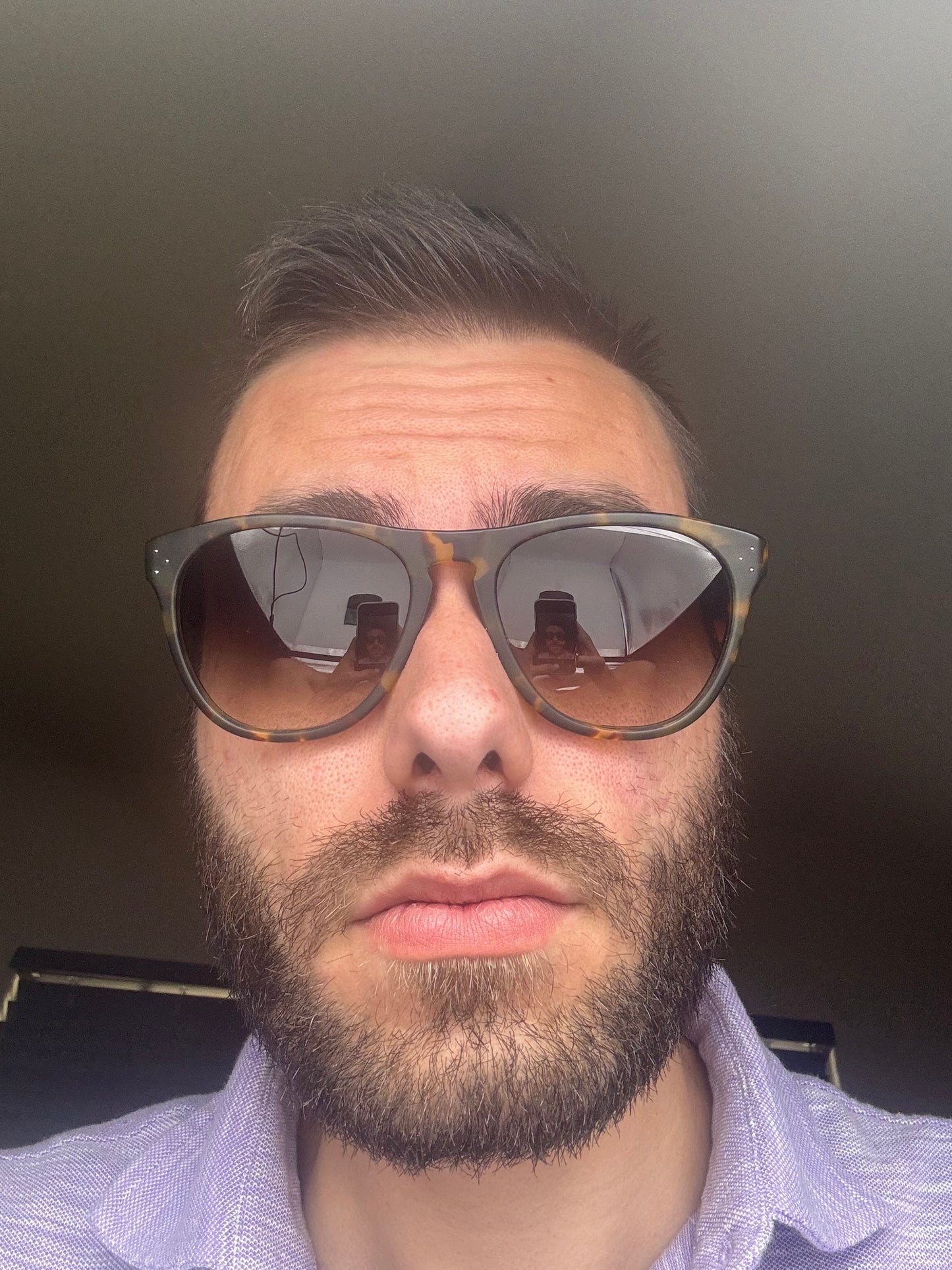 Oliver Peoples Daddy B 58mm OV 5091 1325 / 13 MATTE DARK TORTOISE BROWN / Cordoba
Gradient Preowned