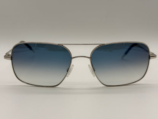 Oliver Peoples Clifton 58mm Blue Gradient VFX Photochromic / Silver OV 1150-S First Gen Japan Preowned