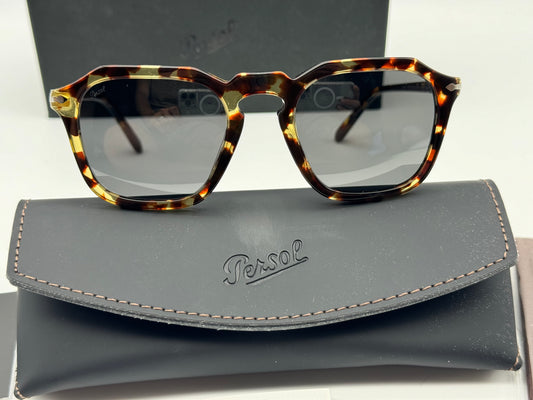 Persol PO 3292 50mm Tobacco Virginia / Dark Gray 985/B1 Italy NEW