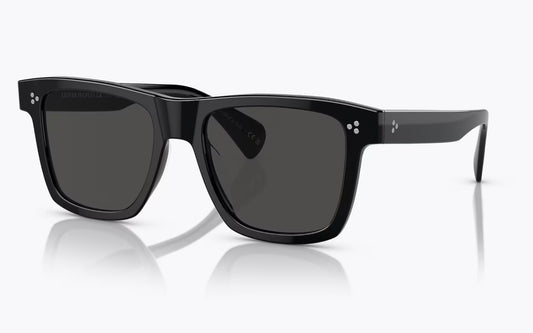 Oliver Peoples Casian 54mm Black / Gray 100587 OV 5444 SU Italy New