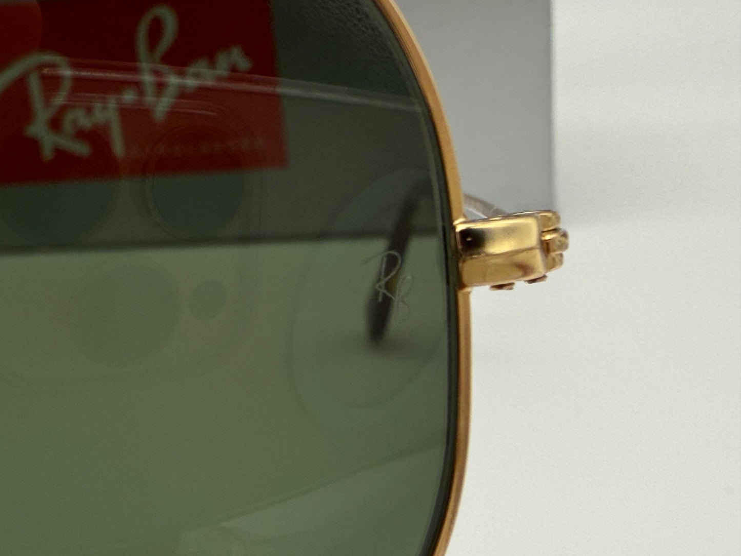 Ray-Ban Aviator Classic 58mm RB 3025 Gold Havana / G-15 181 Italy NEW