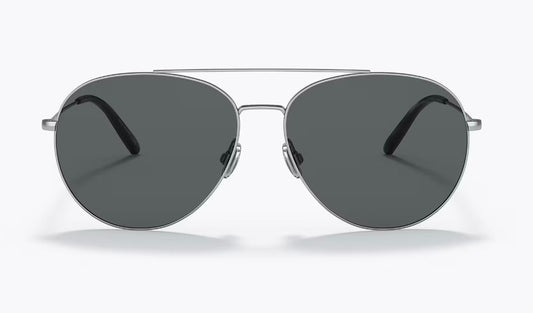 Oliver Peoples Airdale Aviator 58mm Midnight Express / Silver OV 1286s 5036P2 Polarized MSRP $511 NEW