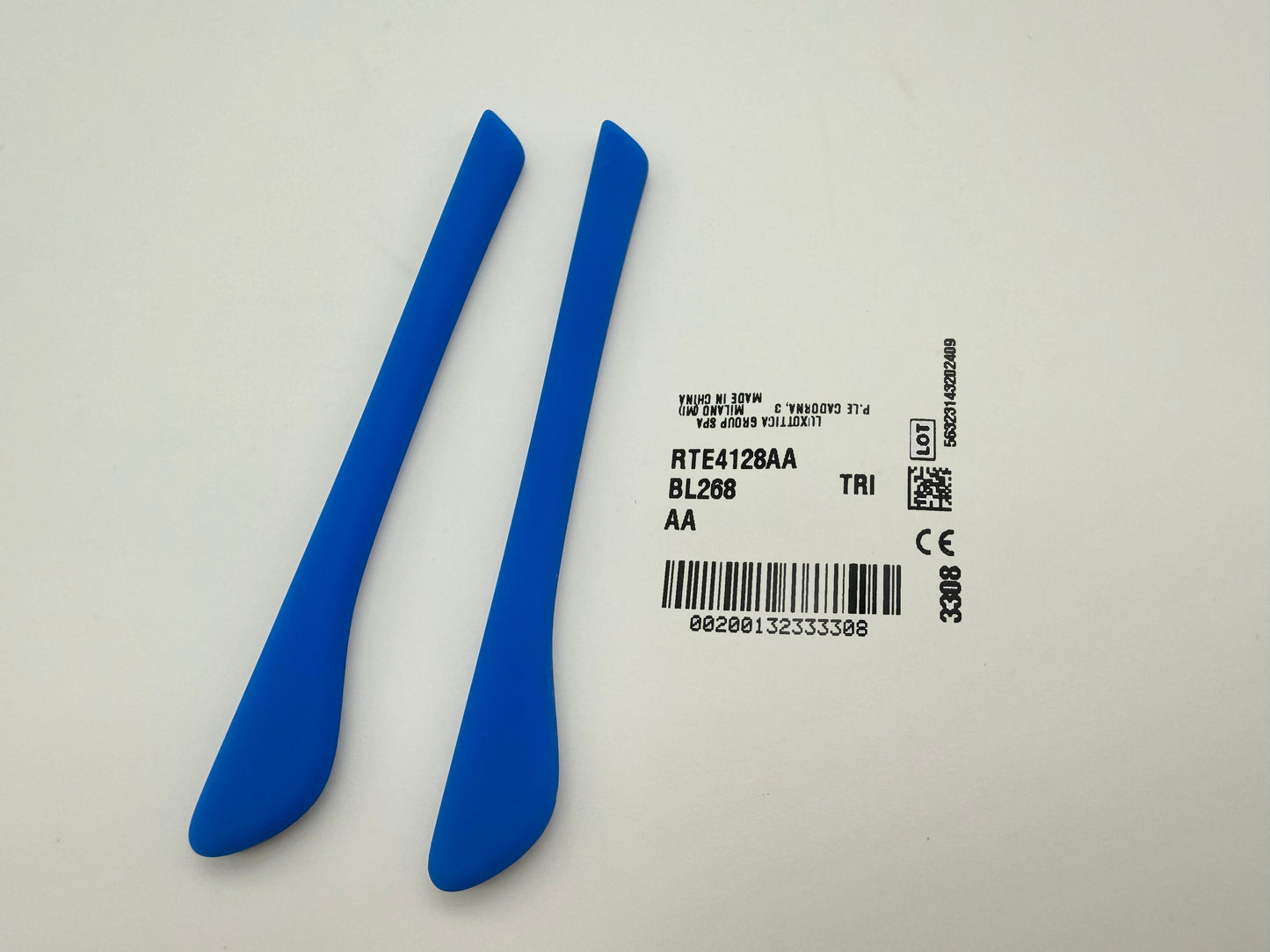 Oakley Airdrop XS OY 8003 Blue Rubber Ear Socks OEM Replacement Youth Fit