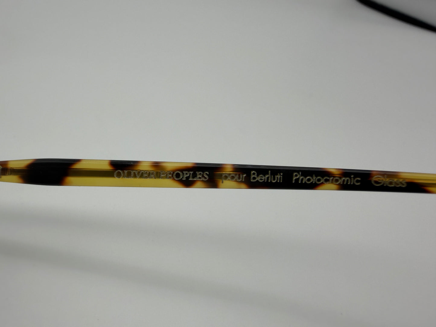 Oliver Peoples Pour Berluti 50mm OV 5353 SQ 164530 Rue Marbeuf Photochromic Italy Preowned