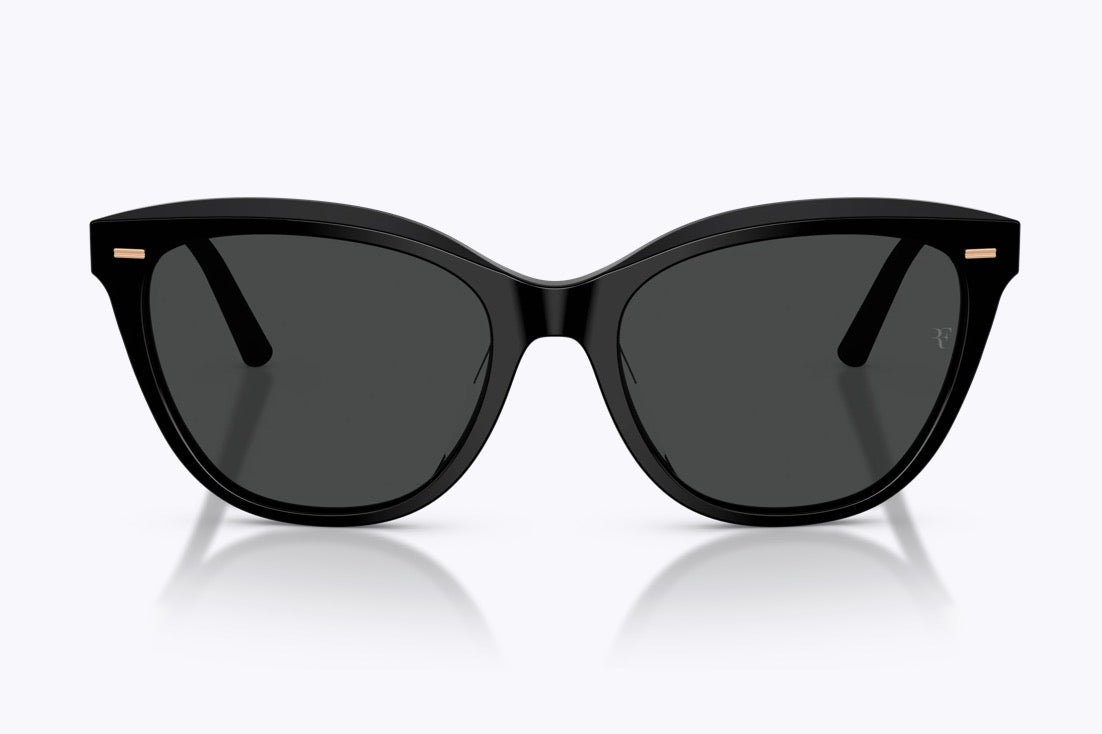 もり@55 Oliver Peoples Mrs. Federer 55mm Black Acetate / Dark Slate Nxt OV
