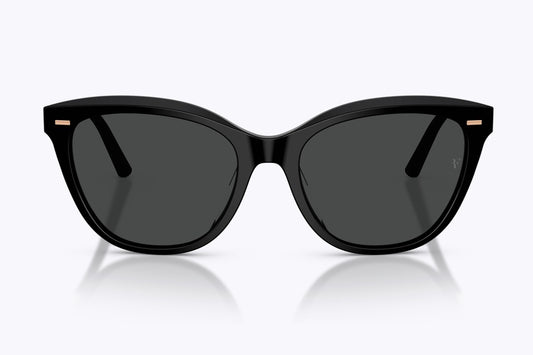 Oliver Peoples Mrs. Federer 55mm Black Acetate / Dark Slate Nxt OV 5597 SU Itlay NEW