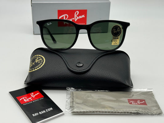Ray Ban RB 4386 601/31 Black G-15 NEW