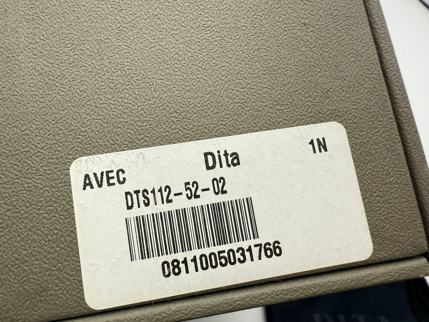 DITA AVEC 52mm DTS112 Tortoise/ Gold Light Blue none-polar lens Japan NEW