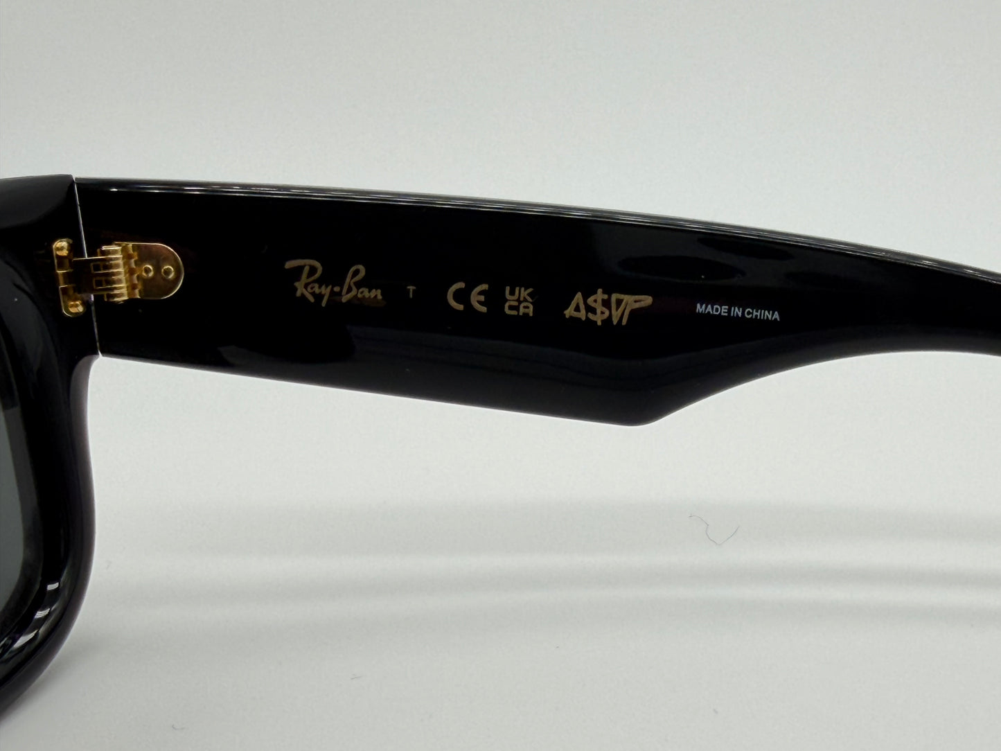 Ray-Ban Wayfarer Puffer ASAP Rocky 50mm Black / Ultra Black 601 / 87 NEW