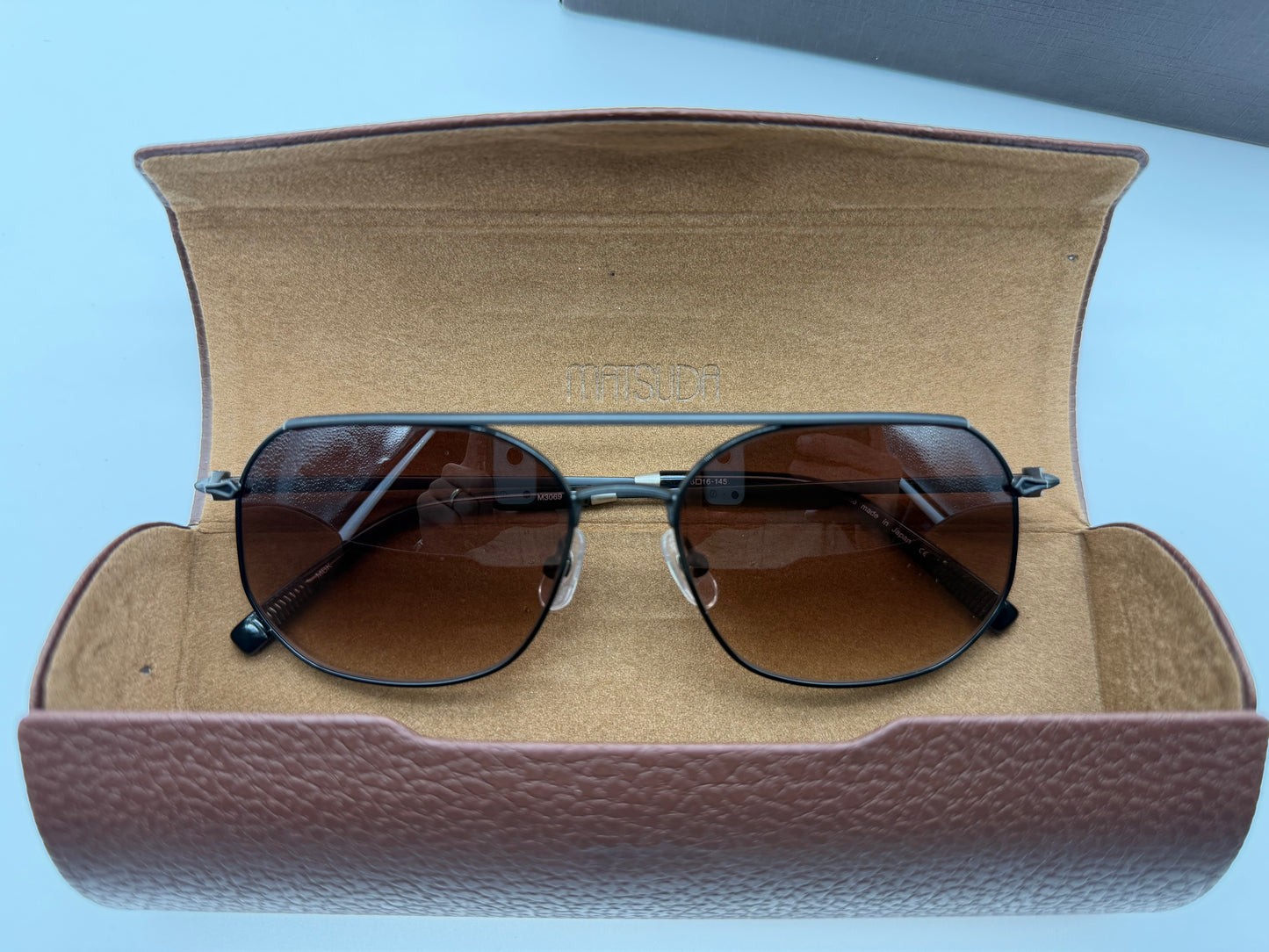 Matsuda M 3069 56mm Matte Black / Brown Gradient NEW