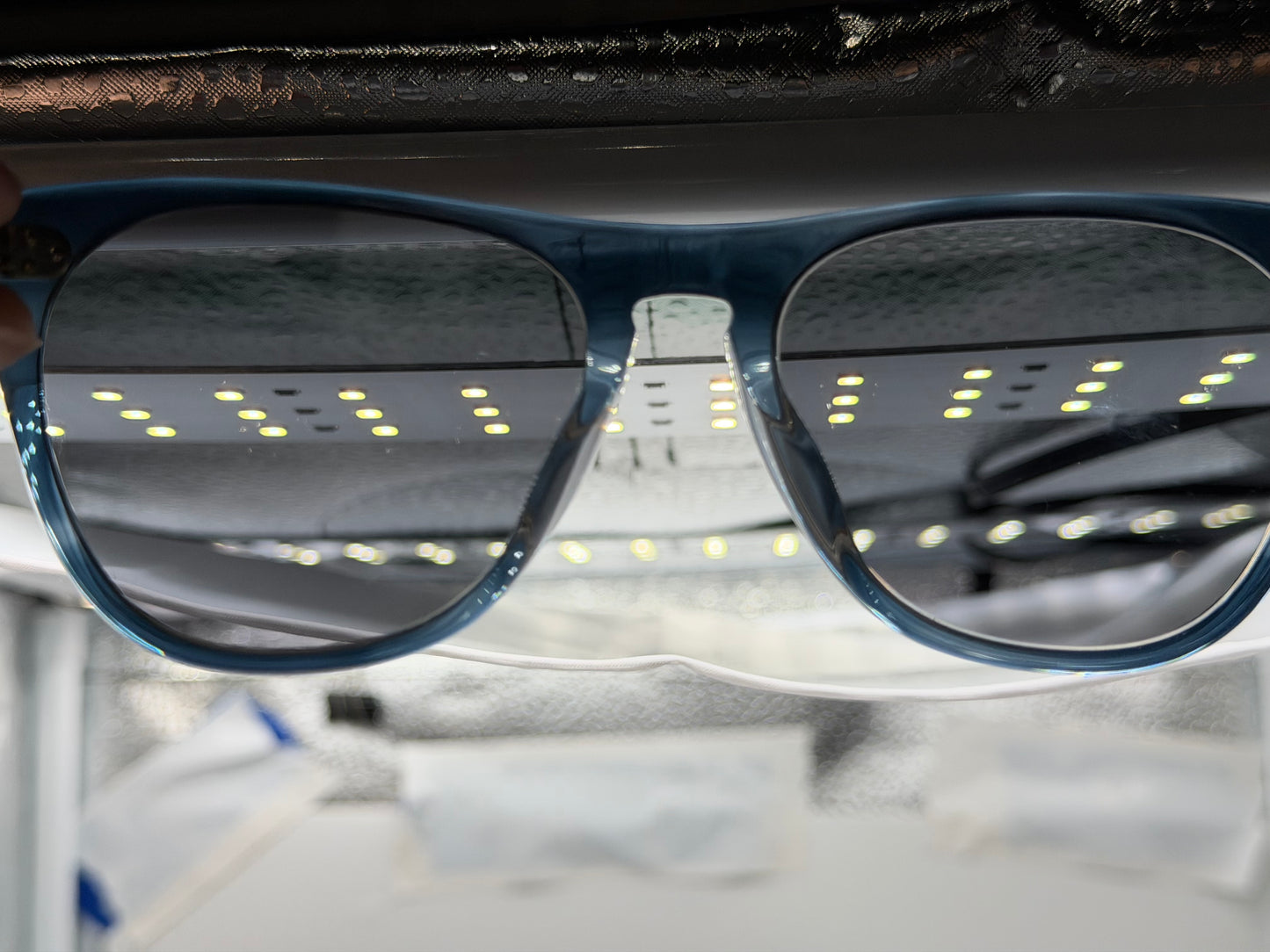 Oliver Peoples Daddy B 55mm Indigo Havana / Gray Polarized OV 5091 SM 1662/81 Missing Box Italy