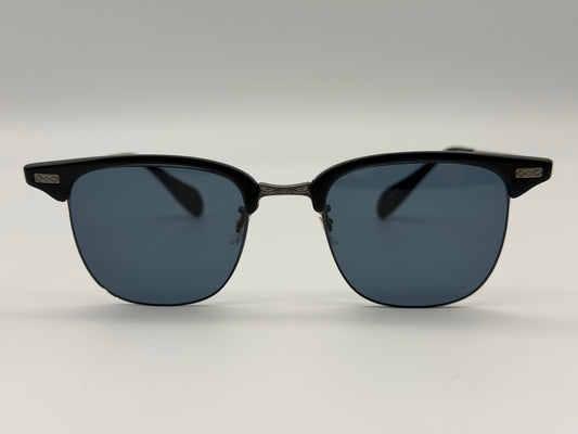 Oliver Peoples Executive I 48mm OV 1172 ST 1465 / Matt Black / Blue Titanium Limited Edition Japan Preowned