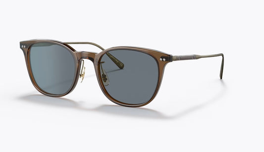 Oliver Peoples Brunello Cucinelli Gerardo 51mm OV 5482S 1738R8 Translucent Brown/Indigo Photochromic Sunglasses Preowned