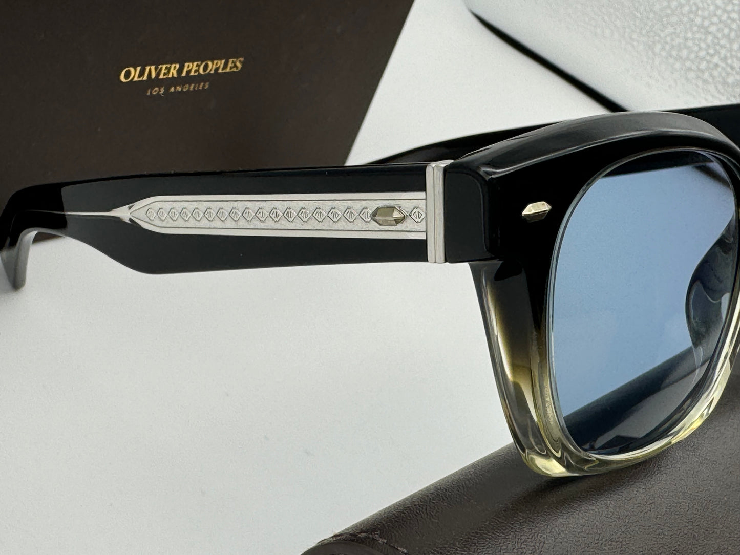 Oliver Peoples OV5498 SU Merceaux 50mm 174856 Kona Gradient/Cobalto Unisex Sunglasses NEW