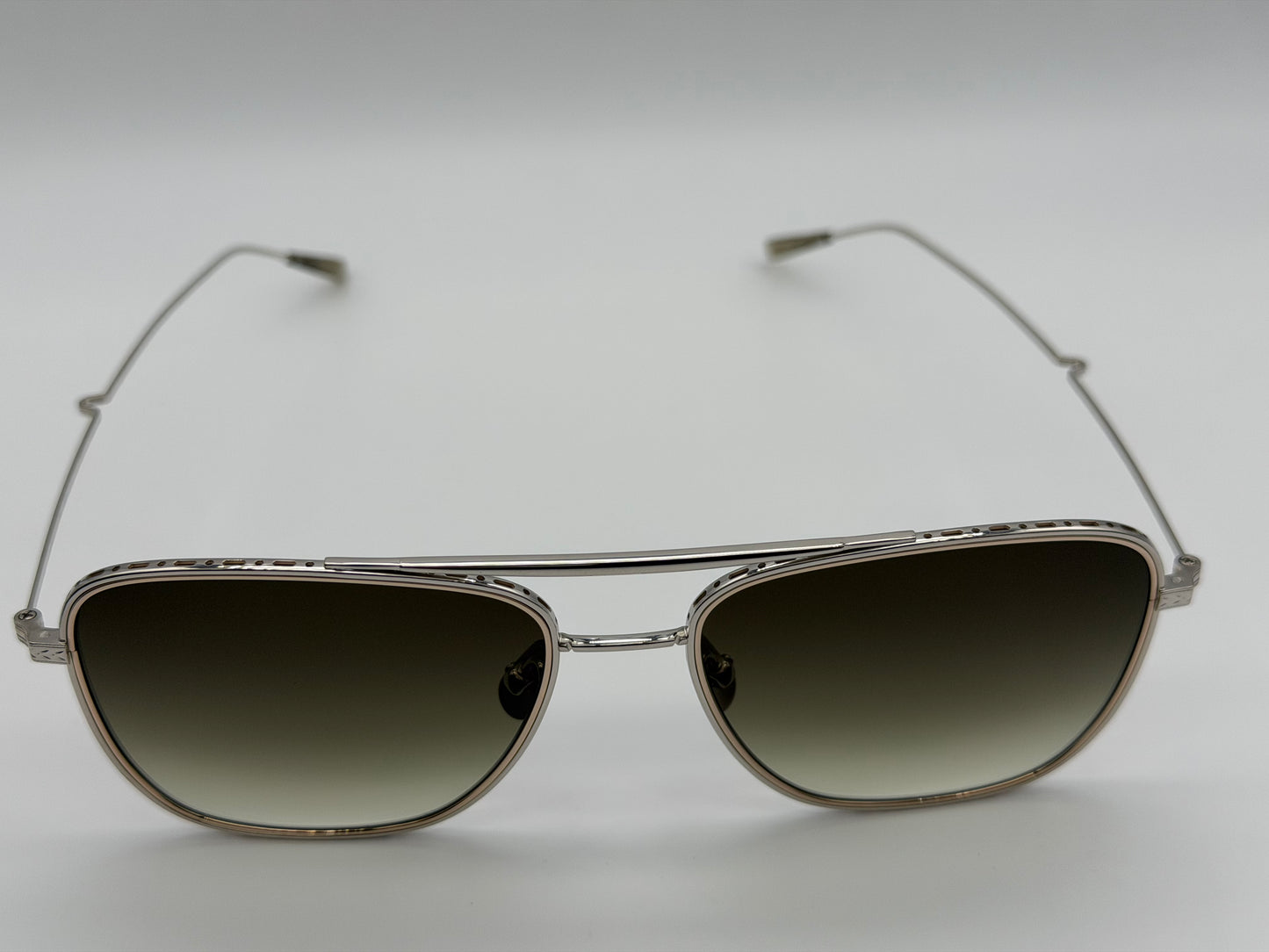 Mr. Leight Novarro 55mm Platinum Vera Titanium / Elm Gradient Japan NEW