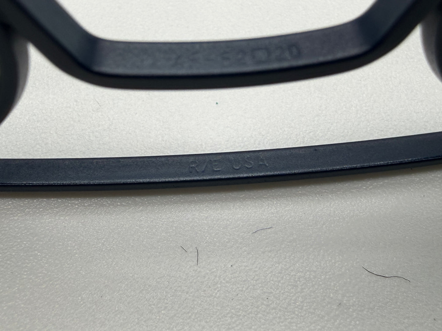 Randolph Engineering x Michael Bastian Aviator 52mm Rare Navy Blue Frames AGX Glass None Polar Lens Preowned