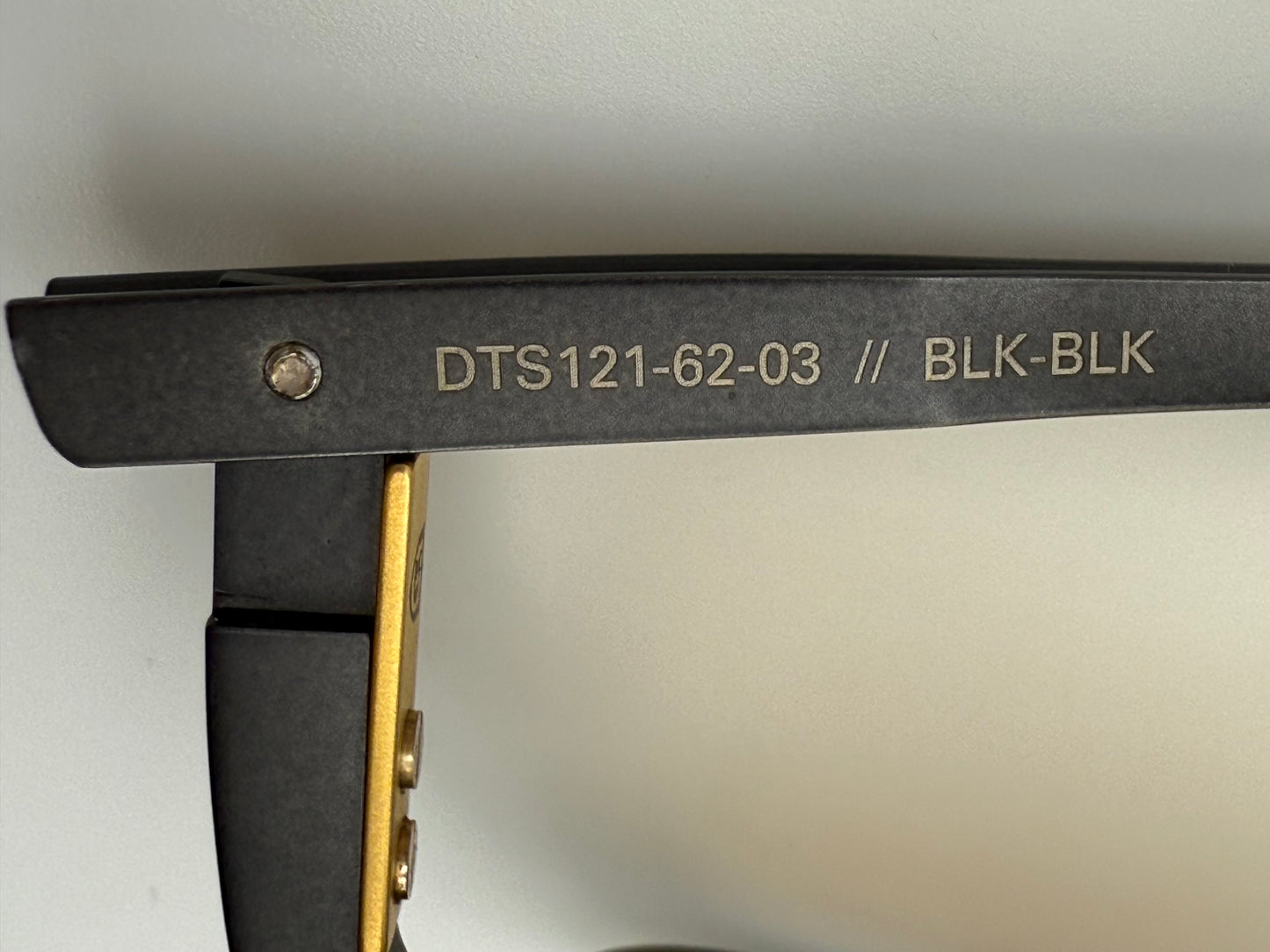 Dita Mach Six 62mm Black Iron / Black Rhodium / Brown to Clear Gradient Titanium Japan Preowned