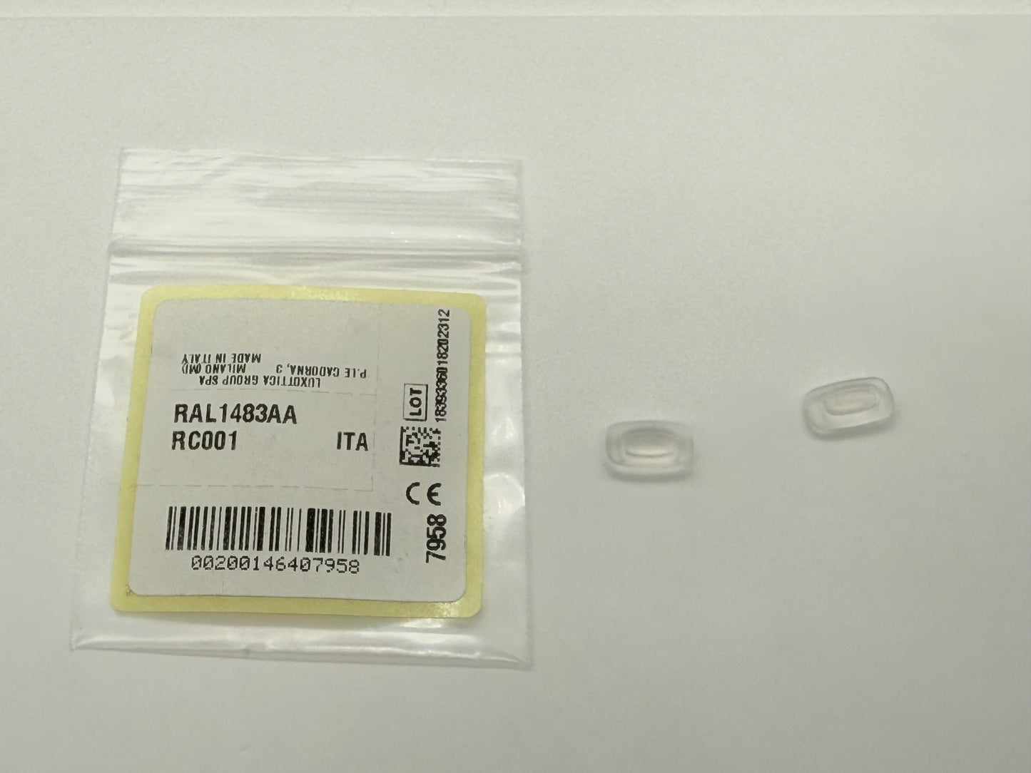 Costa Del Mar Ocean Ridge Canaveral 100 6S8004 OCR 100 Replacement Nose Pads Genuine ITALY NEW authentic