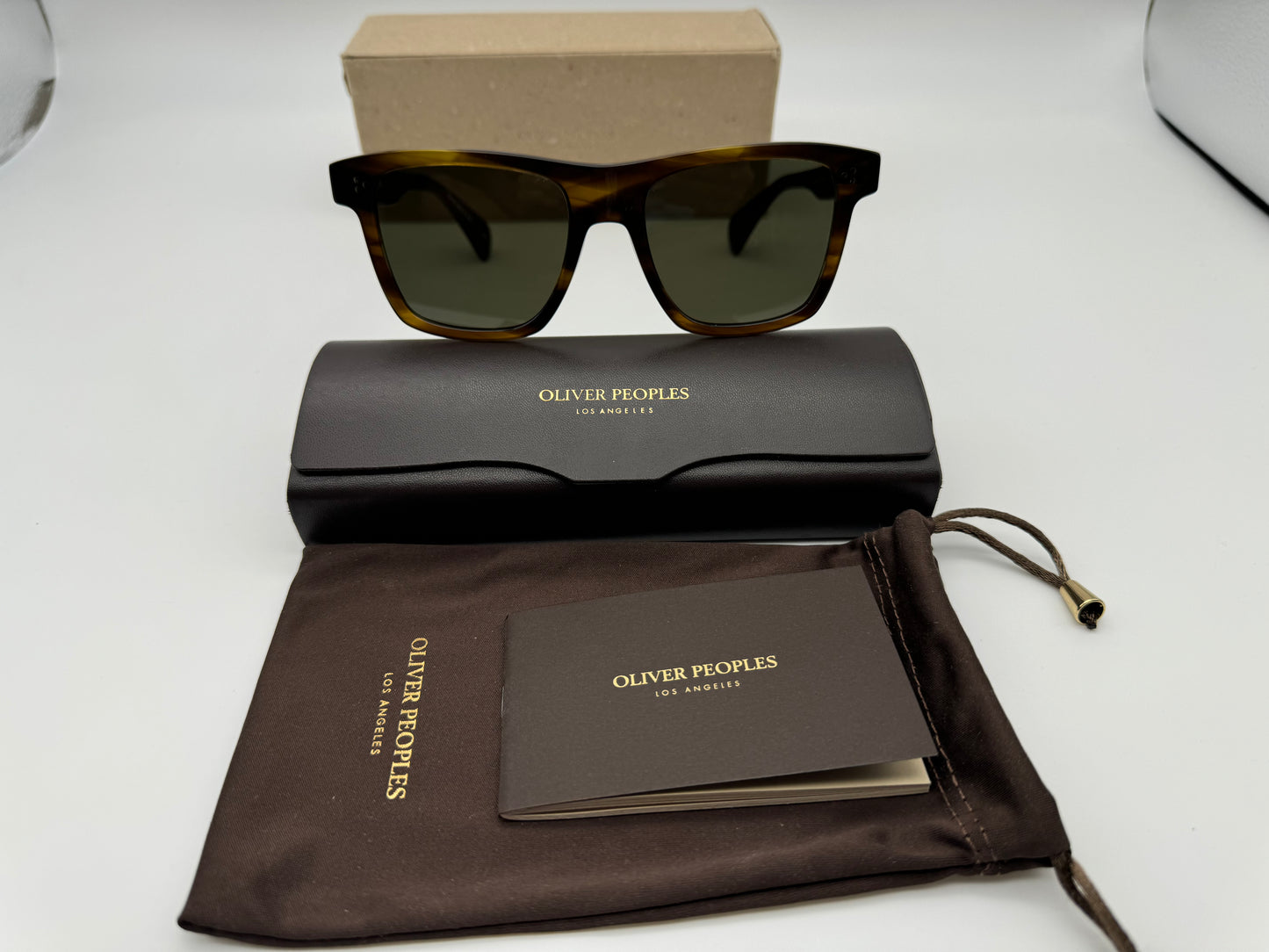 Oliver Peoples Casian 54mm OV 5444 SU 167782 Bark / G15 Italy
