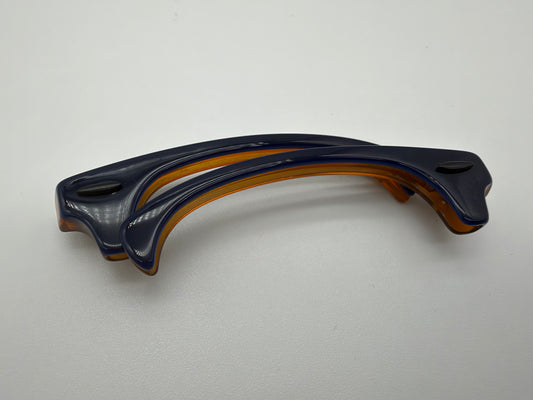Genuine Ray Ban RB3016 Clubmaster Replacement Blue Havana Browbars 49mm Authentic NEW