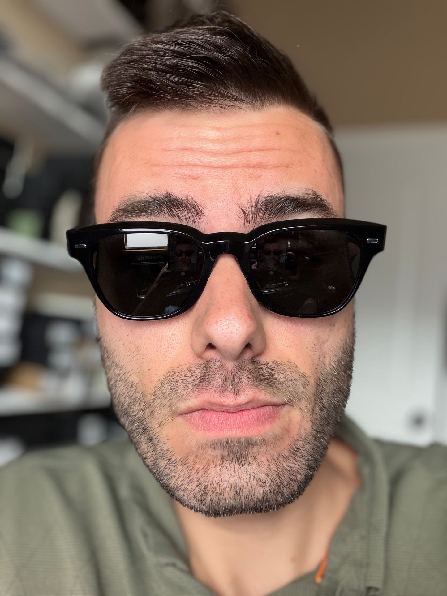 Oliver peoples Rueny 51mm OV 5601 SU 1731P2 Black / Midnight Express Polarized NEW