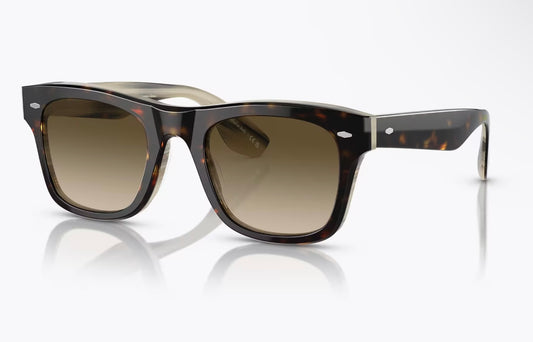 Oliver Peoples Mister Brunello 50mm OV 5519SU 166685 362 / Horn / Chrome Olive Photochromic Brunello Cucinelli Italy NEW