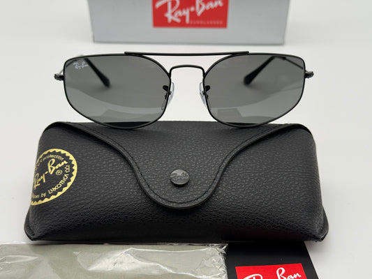 Ray-Ban Explorer 5 RB 3845 57mm Black / Dark Gray 002 / B1 NEW