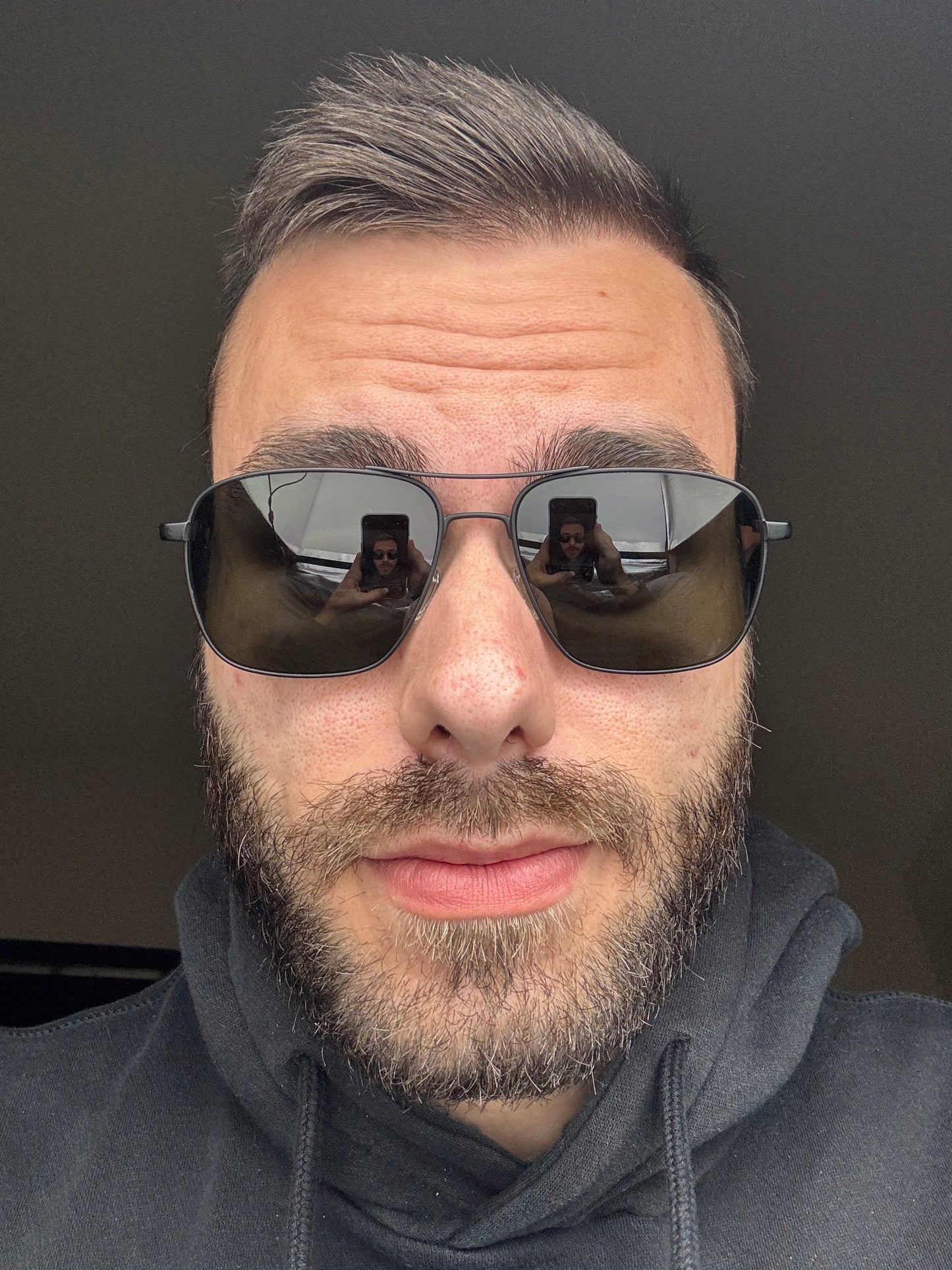 Oliver Peoples Linford 56mm OV 1097 S VFX Polarized 5047/P1 Made In Japan Preowned