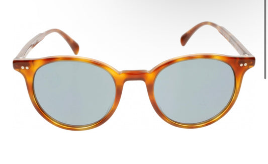 Oliver Peoples DELRAY 48mm OV 5314 SU Matte Havana Indigo Photochromic Preowned