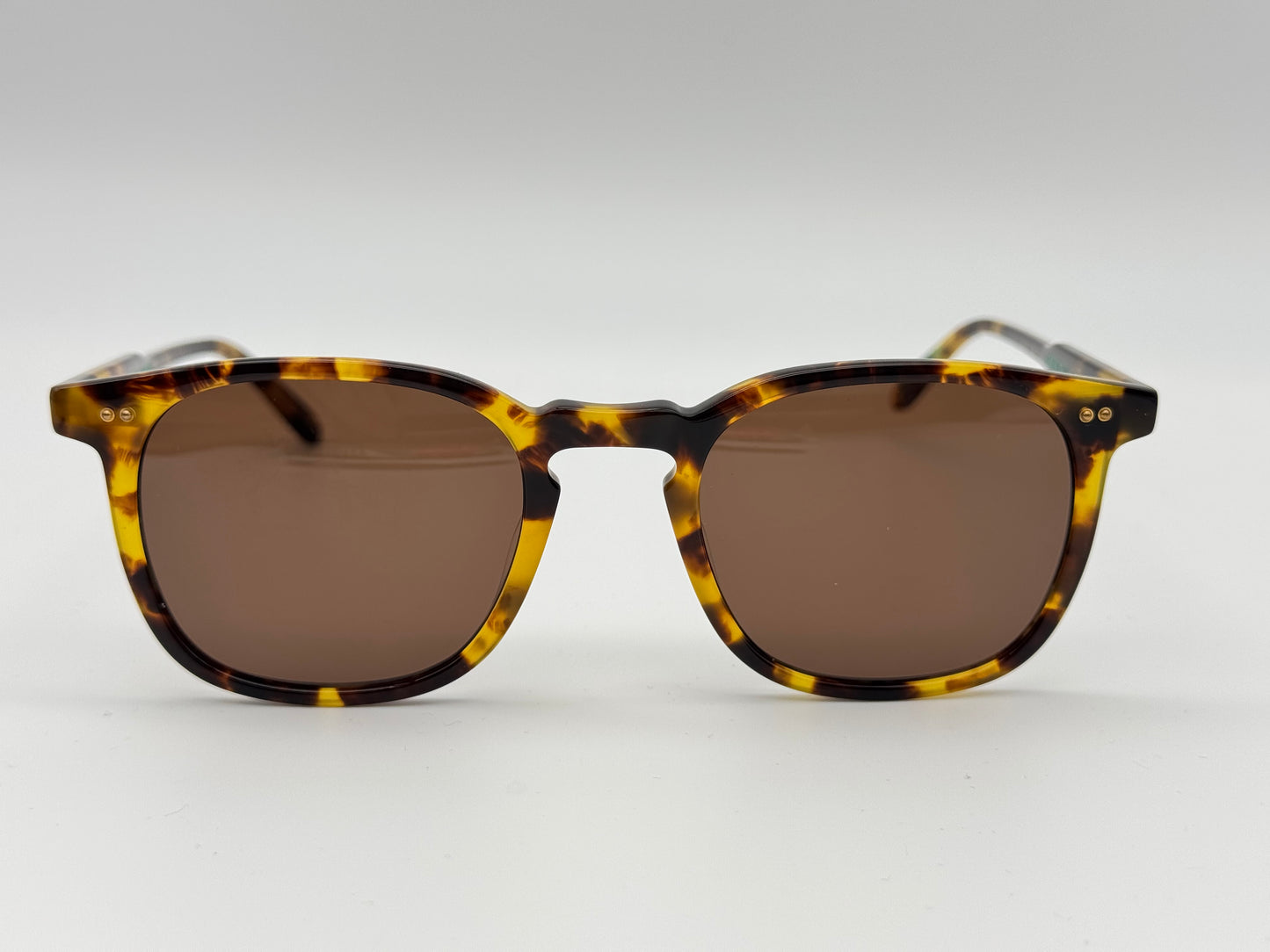 Garrett Leight Ruskin 48mm Bio Spotted Tortoise/ Copper hand finished NEW