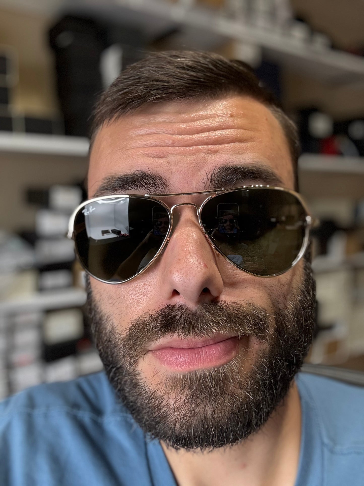 Ray-Ban Aviator Max 58mm Gold / G 15 001 / 31 Italy NEW