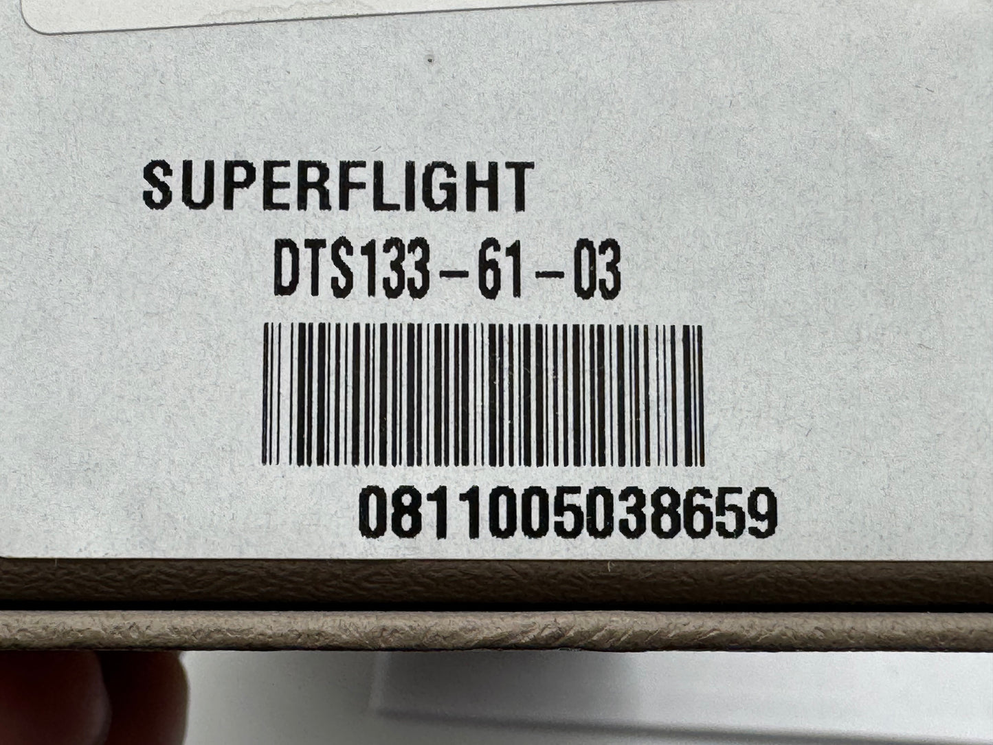 DITA SUPERFLIGHT 61mm Crystal Gray White Gold / Gray Gradient DTS 133 61 03 NEW