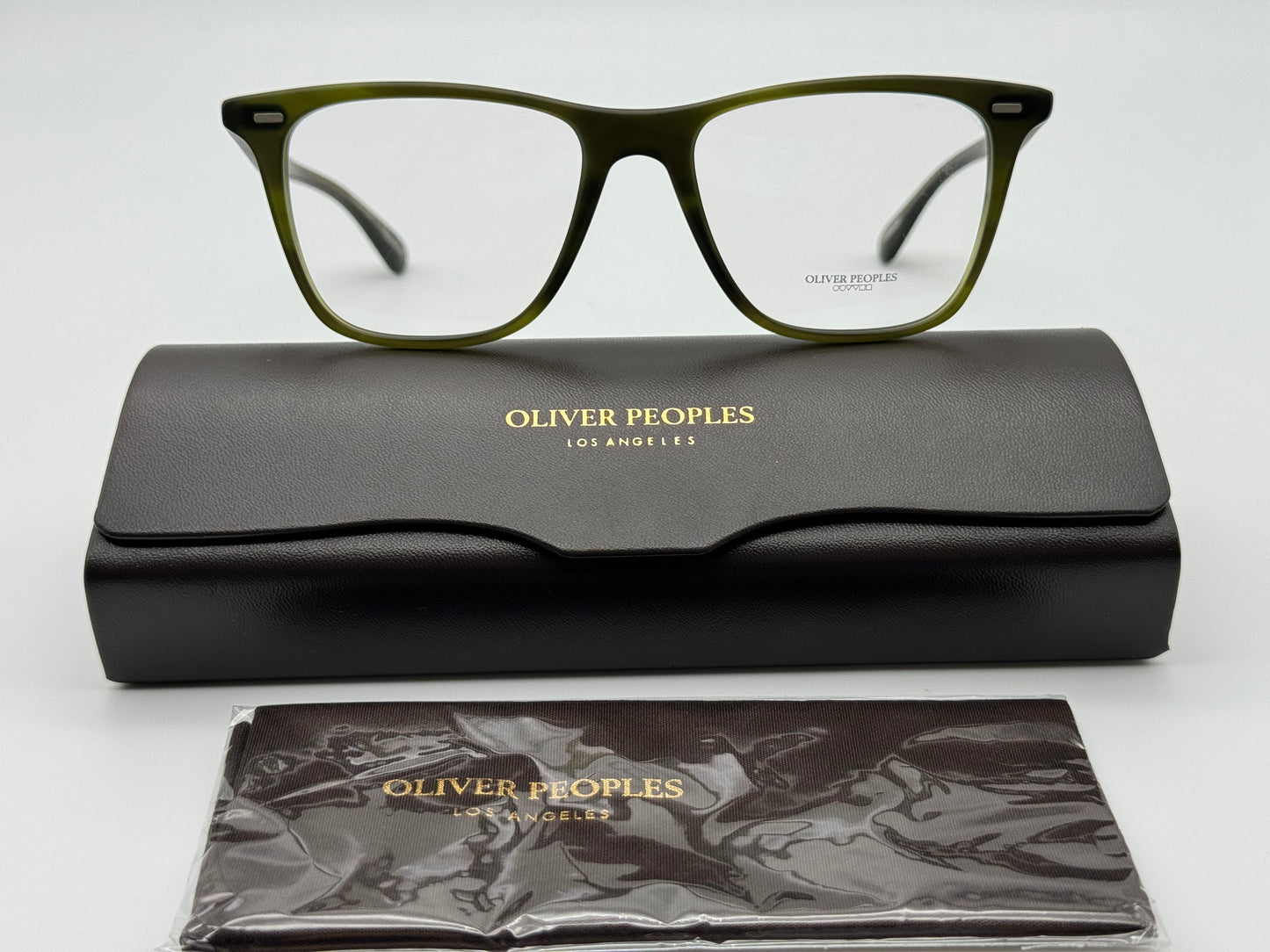Oliver Peoples OLLIS OV 5437U Green Havana Demo Lens 1693 Eyeglasses NEW