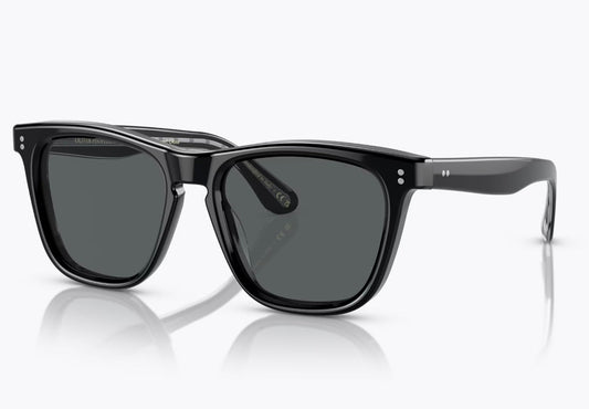 Oliver Peoples Lynes Sun 55mm Black / Midnight Express Polarized OV 5449 SU 1005P2 Italy Open Box