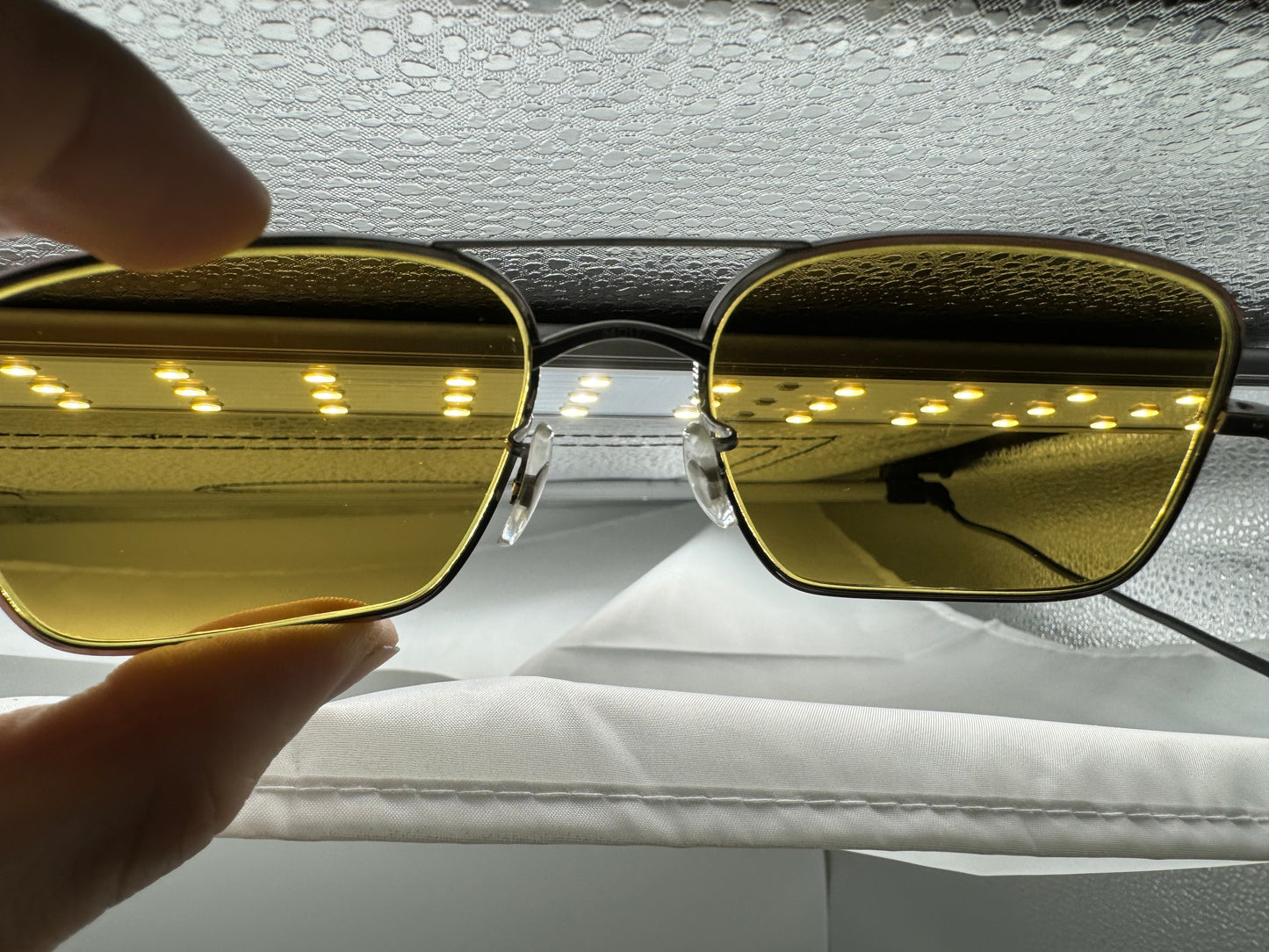 Oliver Peoples Victory L.A. 54mm OV1246ST Silver Mustard 50360F Titanium made in Japan