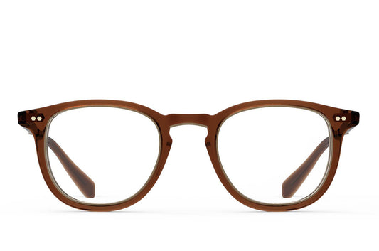 Mr. Leight Coopers C 46mm Eyeglass Carmelita / Antique Gold Titanium Limited Japan NEW