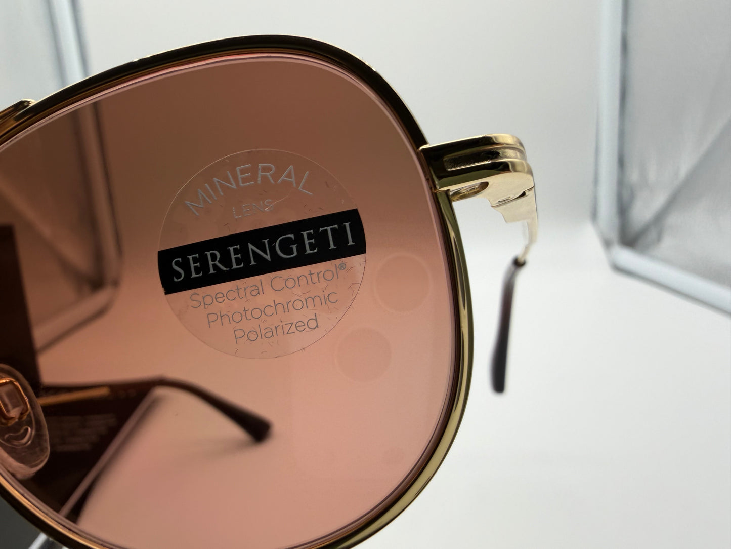 Serengeti Trailblazer 58mm Gold / Drivers Gradient Polarized Mineral Glass Itlay NEW