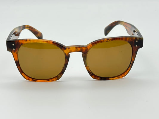 Oliver Peoples Byredo 50mm Vintage Tortoise Grown Glass Lens OV 5310 157553 Italy Preowned
