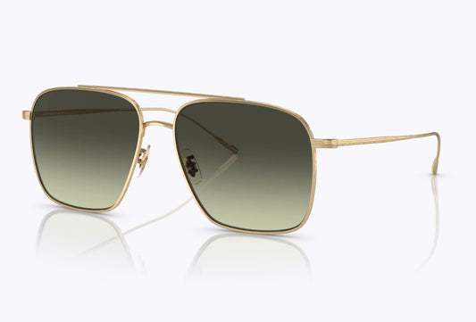 Oliver Peoples Dresner 56mm Gold Titanium / G-15 Gradient Crystal OV1320ST 5292 BH Japan NEW