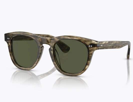 Oliver Peoples Rorke 47mm OV 5509 SU Soft Olive Gradient G-15 173552 Japan NEW