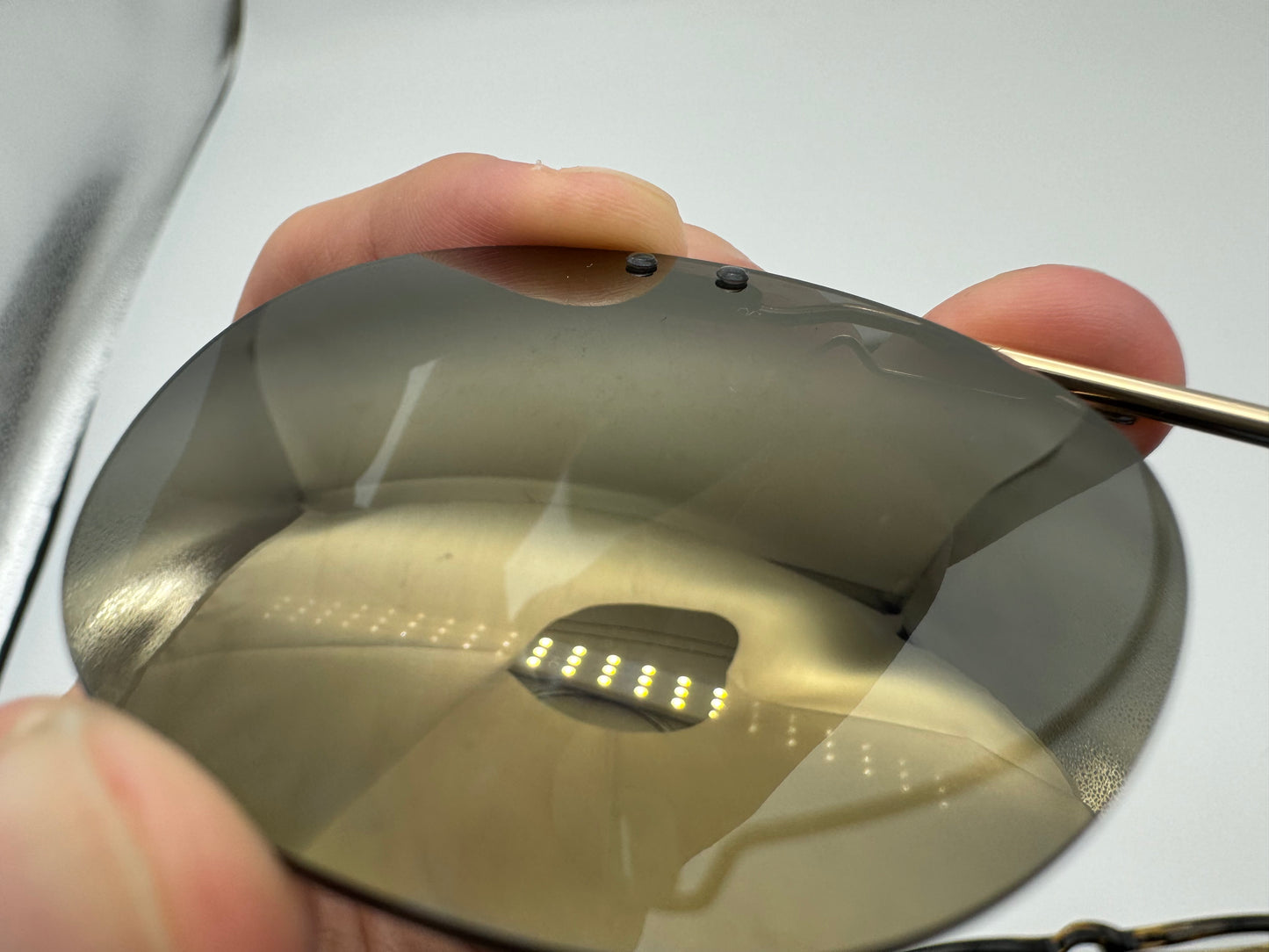 Oliver Peoples Tokyo 48mm Maison Kitsune With Flip Up Sunglass Clip Made in Japan Preowned