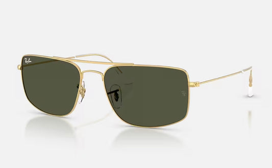 Ray-Ban Explorer III 59mm Gold / G 15 RB 3779 001/31 NEW