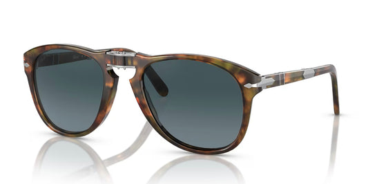 Persol 714 SM 54mm Caffe Light Blue Gradient Dark Blue Polarized 0108 / S3 Steve McQueen Italy NEW